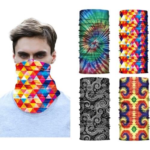 High quality Windproof Bicycle Seamless Magic Bandana Cycling Headband Outdoor Sport Ski Bandana Headwear Mask Bicycle Scarf