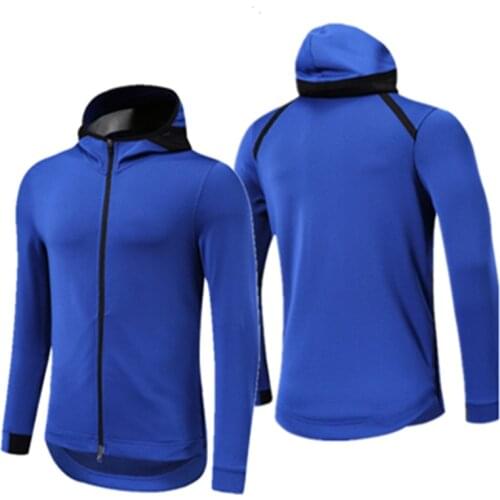 High quality Women & Men Running Jackets Youth Zipper Coat Hooded Sweatshirt Basketball training Jacket Outdoor Tracksuits Tops