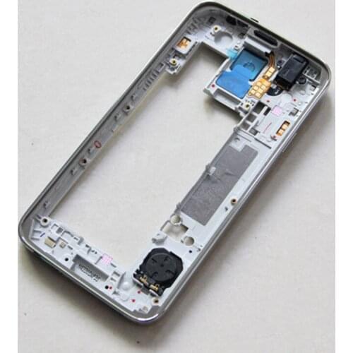 Middle Frame Plate Bezel Housing Case For Samsung Galaxy S5 SV G900F G900H G900P G900M/T Replacement Parts