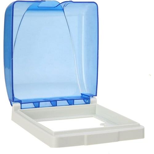 1pcs Universal Waterproof 86 Type Dust Covers Wall Socket Plate Panel Home Switch Protector Cover