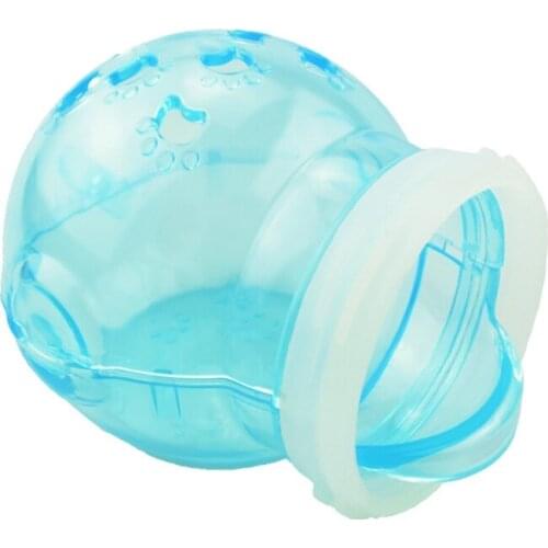 Transparent Hamster Bathroom Container Sandbox Gerbils Plastic Sand Dry Toilet with Shovel for Small Animal Cleaning Supplies