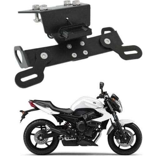 NEW-LED Fender Eliminator License Plate Holder Bracket for YAMAHA XJ6 /DIVERSION/F XJ6N XJ6F XJ6S FZ6R FZ-6R 2009-2017