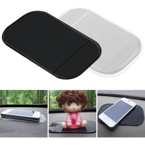 1PC 13.8x7.8cm Car Dashboard Sticky Pad Silica Gel Strong Suction Pad Holder Anti Slip Mat For Mobile Phone Car Accessories Hot