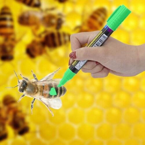 Queen Bee Marker Pen Bees Markers Rearing Marking Identification Goods Tools For Beekeeper Supplies