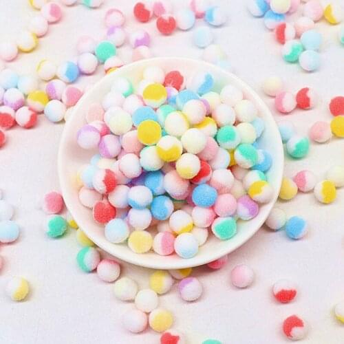 10/15/20/25mm Soft Pom Poms Pompoms Ball DIY Pom Pom Ball Fur Pon Pon Handmade Kids Toys Wedding Decor DIY Sewing Craft Supplies