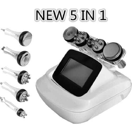 New 5in1 desktop Laser Cavitation Slimming Apparatus RF Body Sculpting Machine Weight Loss Slimming Machine Frequency