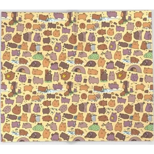 Cute Bears Throw Blanket Portable Soft Picnic Blanket Warm Sofa Bed Sheets Flannel Blanket for Bed