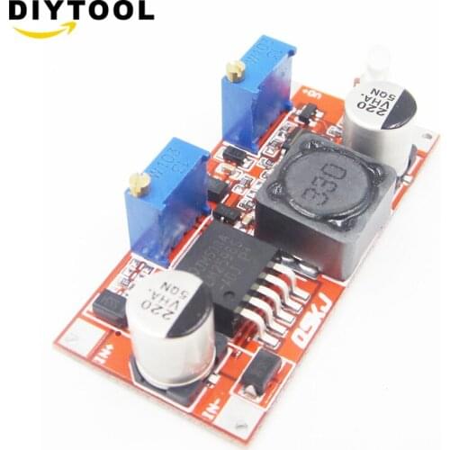 DC DC 5-35V To 1.25-30V 3A Step Down Buck Power Supply Module LM2596 Constant Current Adjustable Step-Down Voltage Regulator