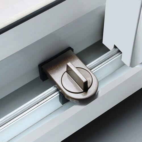 Adjustable Security Door Latch Mobile Lock Anti-theft Protection Lock Window Stoppers