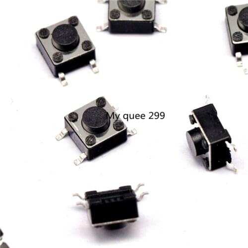 1000PCS/LOT 6 * 6 * 4.5MM SMD Tact Switch 4-pin micro / button switch