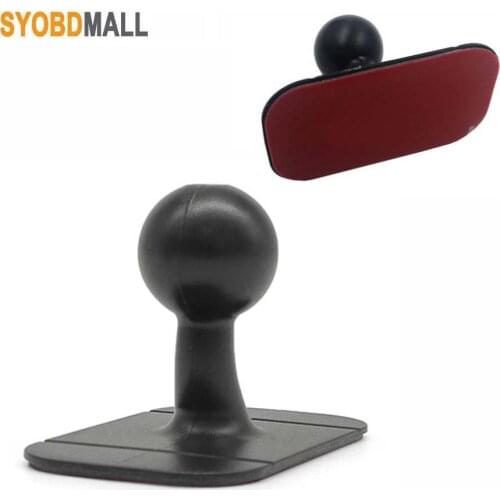 Universal Ball Head 3M VHB Adhesive Car Phone Holder Base 360 Degree Rotation Desktop Lazy Bracket Car GPS DVR DV Holder Support
