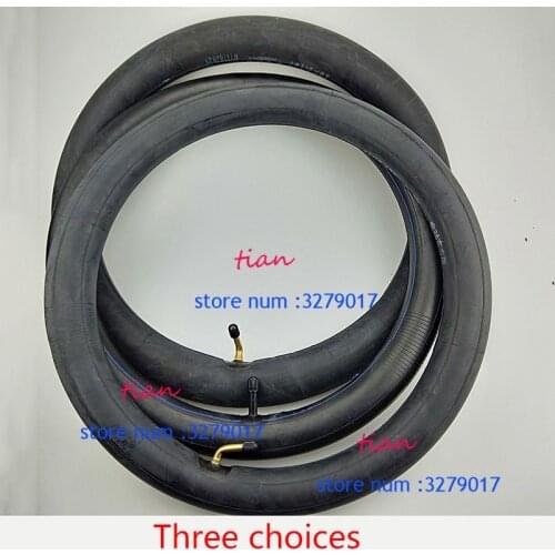 Inner Tube 16 x 2.125 with a Bent Angle Valve Stem or Straight valve fits many gas electric scooters and e-Bike 16x2.125