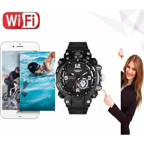 High Resolution 2k Fox10 wifi watch camera 32G FOXWEAR WIFI Watch Camera with waterproof