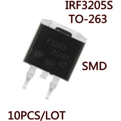 10PCS/LOT IRF3205SPBF F3205S IRF3205S IRF3205NS TO-263 SMD field effect tube New In Stock