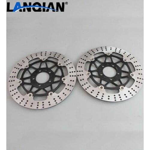 2 pieces motorcycle Front Disc Brake Rotor Scooter Front Rear Disc Brake Rotor for KAWASAKI ZZR400 ZXR400 ZRX400 ZZR250