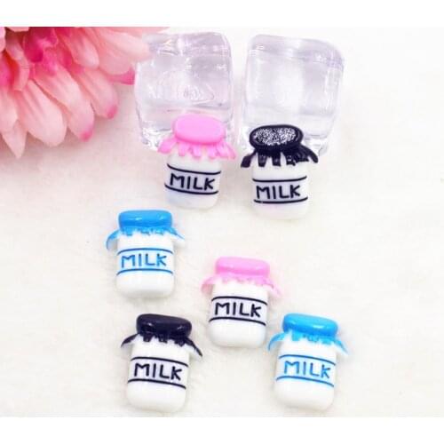 30pcs/lot flat back resin milk DIY resin cabochons accessories about 25mm