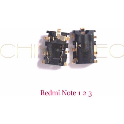 5pcs Earphone Earpiece Headphone Jack Audio Connection Repair Part For xiaomi redmi Note 1 2 3 4 Note3 pro prime/note 4 MTX X20