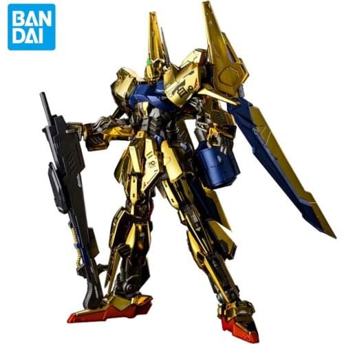 Bandai MG 1/100 MSR-00100RC Hyaku Shiki Gundam Anime Figure Assembled Model PB Limited Raise Clain New Toys Childrens Gifts