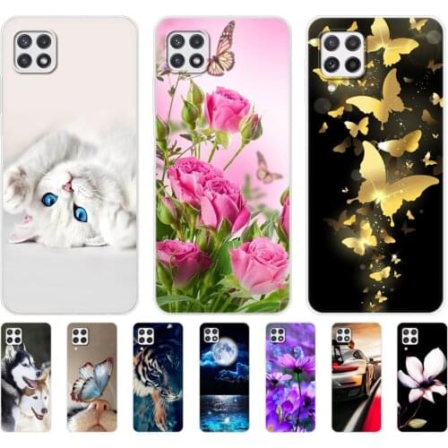 For Samsung A22 Case Back Phone Cover For Samsung Galaxy A22 5G 4G GalaxyA22 Coque Bumper Silicon Soft Tpu Fundas Dropshipping