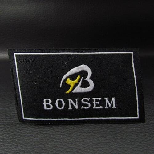 Custom clothing labels cotton cloth tag printing, garment label with logo cloth brand labels woven labels, moq 1000pcs