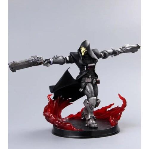 OW Reaper Action-Figure-Anime Model PVC 28cm Kids-Toy Overwatch Game-Doll