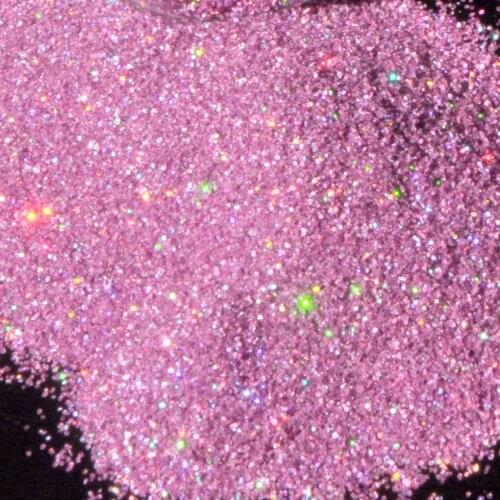 Laser Holographic Peach Pink Nail Glitter 0.2mm Dazzling glitter for DIY Nail Body Decoration Halloween Party Deco Accessories