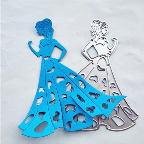 Metal Cloud Queen of Charm paper die cutting dies for Scrapbooking/DIY Easter wedding Halloween Easter card