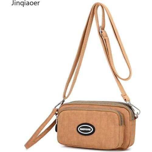 Jinqiaoer fashionable womens bag light soft beautiful waterproof nylon bag elegant and single-shoulder bag the charm of the bag
