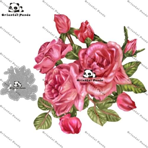 New Dies 2020 Camper Van Metal Floral Classic Rose Dies diy Dies photo album cutting die Scg new die for cuttinrapbook 2021 new