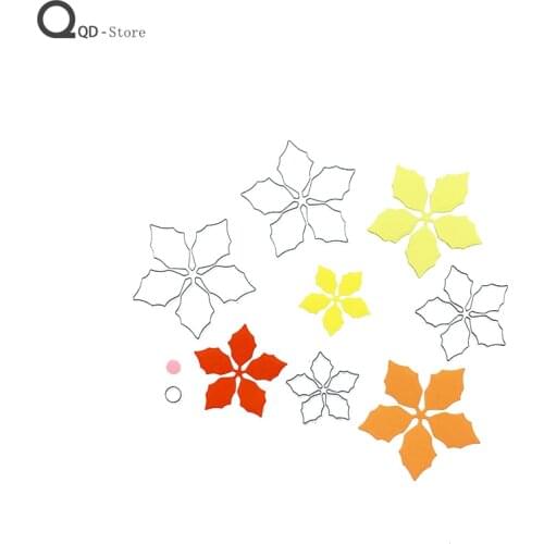 Scrapbooking Puzzle Maple Leaf Pattern Metal Cutting Dies Handmade Tools DIY Card Make Mould Model Craft Decoration New 2021