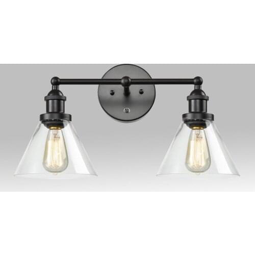 Selling American style rural retro industrial style living room balcony corridor corridor dining room glass wall lamp