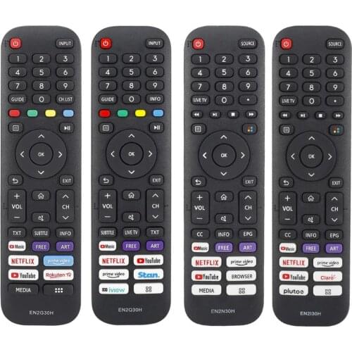 Remote Control for Hisense 4K UHD LED Smart TV EN2N30H EN2Q30H EN2I30H EN2G30H 55A7300F 55A7500F EN2A30 EN2J30H Controller