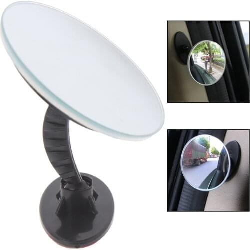Car 360 Wide Angle Round Convex Mirror Car Side Blind Spot Rear View Mirror