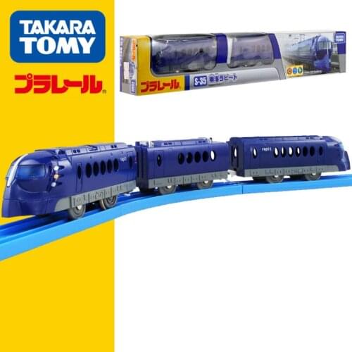 TOMY Train Track Toy Electric High-speed Rail Train Toy Boy S-35 Nanhai Tram 838340 Kids Toys Boys Cars