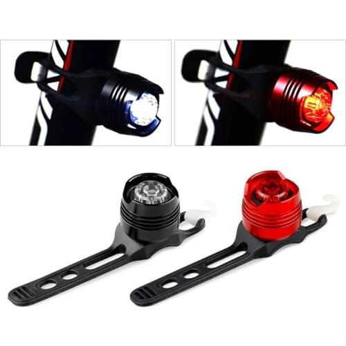 High Brightness Aluminum Alloy Ruby Bicycle Tail Light Mountain Bike Monocular Light Warning Light Riding Equipment