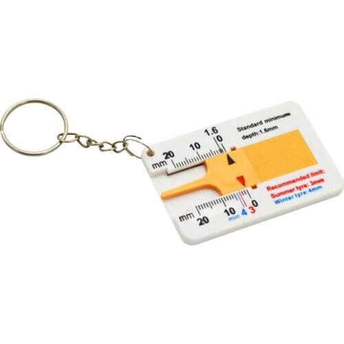 10PCS 0-20mm Car Tyre Tread Depth Depthometer Gauge Caliper Tire Wheel Measure Tools Wood Measure Ruler Profile Marking Tool