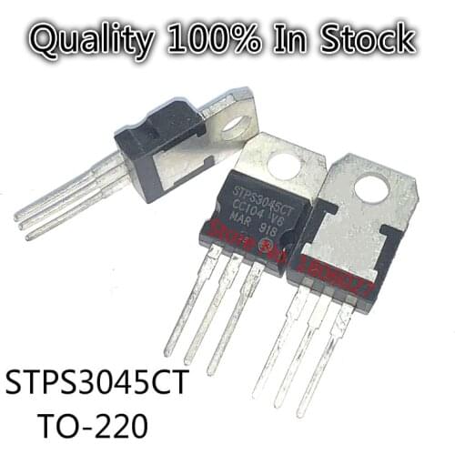 10pcs/lot STPS3045CT 30A 45V TO220 new Schottky diode