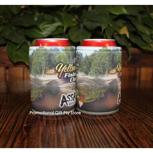 100 pcs Stubby Cooler Neoprene Stubby Holders Custom Coolers Beer Bottle Holders Bag For Wine Food Cans Wedding School Party