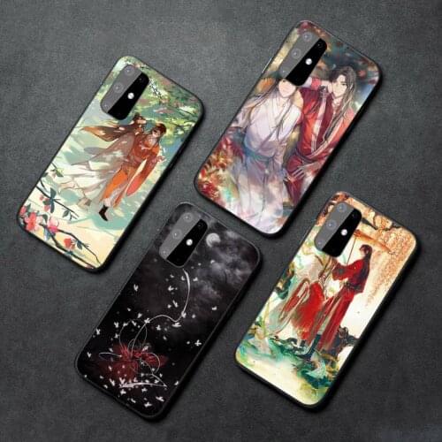 Tian Guan Ci Fu Anime Phone Case For Samsung galaxy A S note 6 7 8 9 10 20 30 50 51 70 edge plus lite shell funda