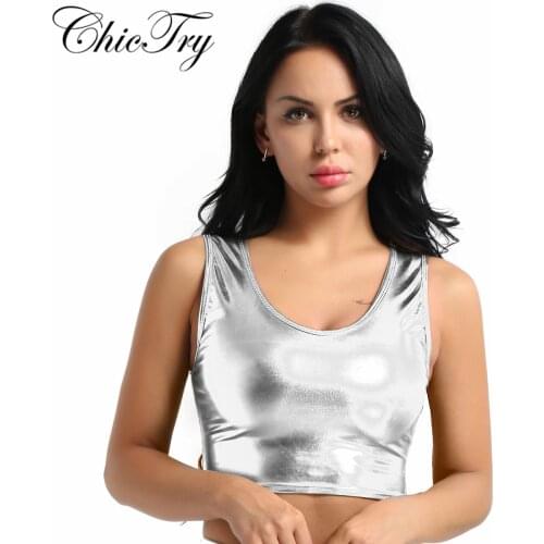 Женские укороченные майки ChicTry China At AliExpress