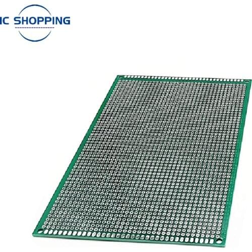 10x15 10*15cm Double Sided Prototype PCB Tinned DIY Board Experiment Board Ring Hole Bread Board 2.54mm Fiberglass Board