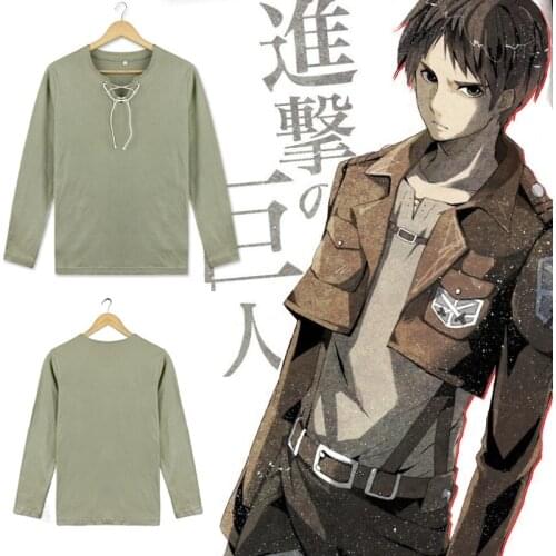 Attack on Titan Cosplay TShirt Anime 3D Print Tops Tees Summer Causal Mens Short Sleeve Top Streetwear Boys Clothes