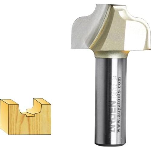 Woodworking Tool Cove Groove Arden Router Bit- 1/2*3/4 " Shank - Arden A0408298