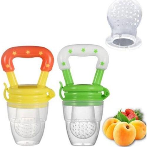 Infant child fresh fruit feeder fruit and vegetable fun children food feeding safe non-toxic complementary food