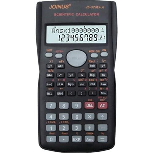 Multifunctional Scientific 2 Line LCD Display Calculator Portable Handheld Function Calculator 240 Functions