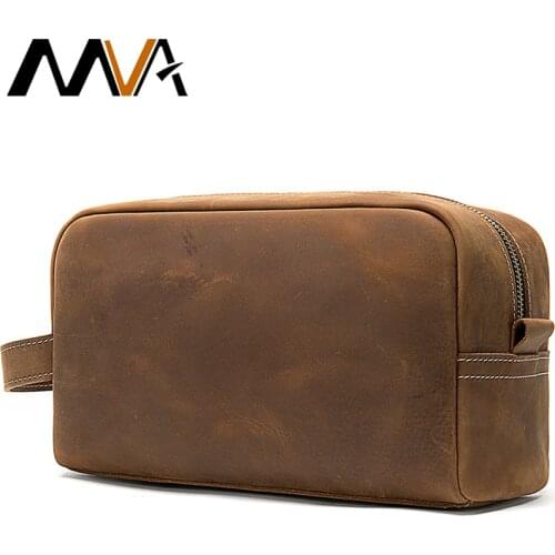 Кожаные косметички MVA China At AliExpress