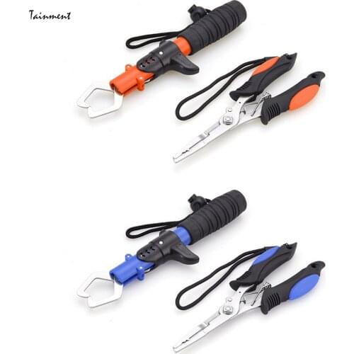 Fishing Pliers Grip Set Fishing Tackle Hook Recover Cutter Line Split Ring Fishing Tool Stainless Steel Fishing Jacket Lip Tongs