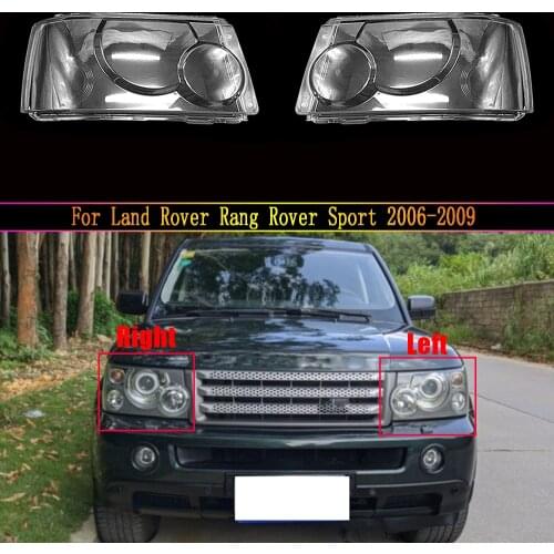 Headlight Cover for Land Rover Rang Rover Sport 2006 2007 2008 2009 Car Headlamp Lens Replacement Auto Shell