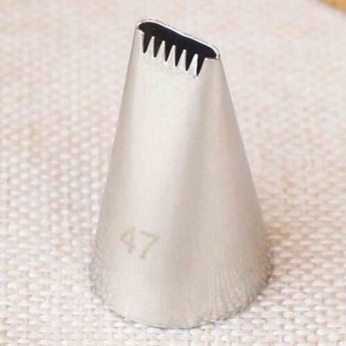 #47 Basket Weave Piping Nozzle Small Size Basketweave Decorating Tip Nozzle Baking Tools For Cakes Bakeware Icing Tip