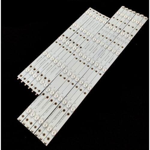 100% New 12pcs/Kit LED strips for SHARP TV LC-50LE460X LC-50LB371C LC-50LB481U LC-50LB481C TPT500J1-LE8 500TT65 500TT66 LB50039